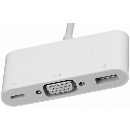 Переходник/адаптер Apple USB Type-C - USB Type-C/USB/VGA, 0.16 м, белый